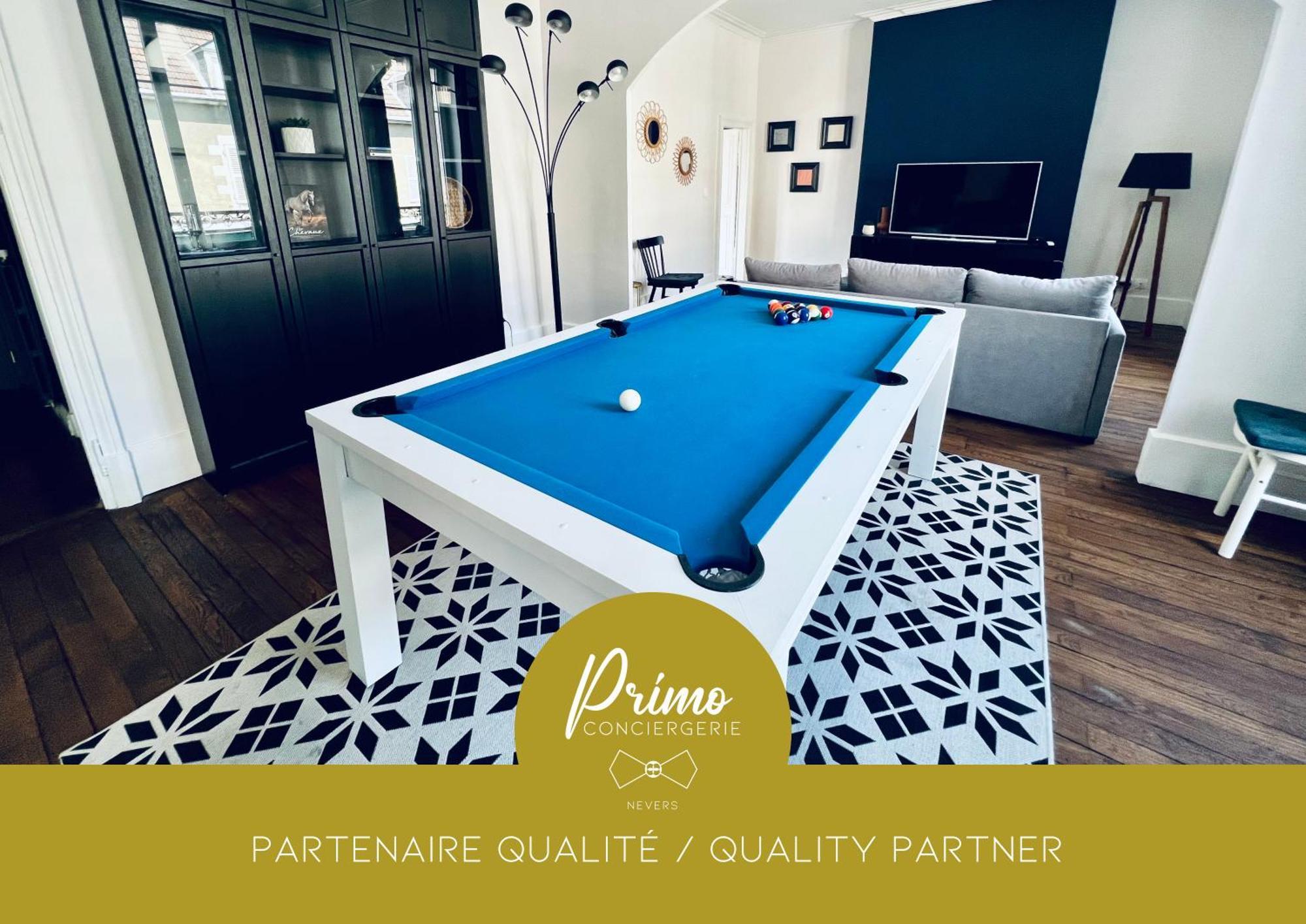 "Le General" Appartement Prestige Proche Gare, Haut-De-Gamme, Avec Billard Et Parking Prive, By Primo C0Nciergerie Nevers Exteriér fotografie